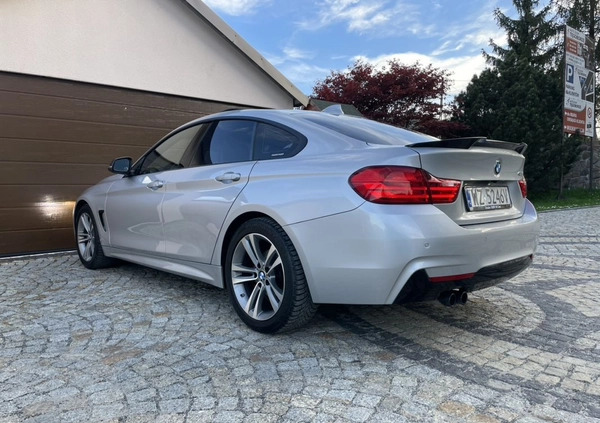 BMW Seria 4 cena 89500 przebieg: 164803, rok produkcji 2015 z Skała małe 704